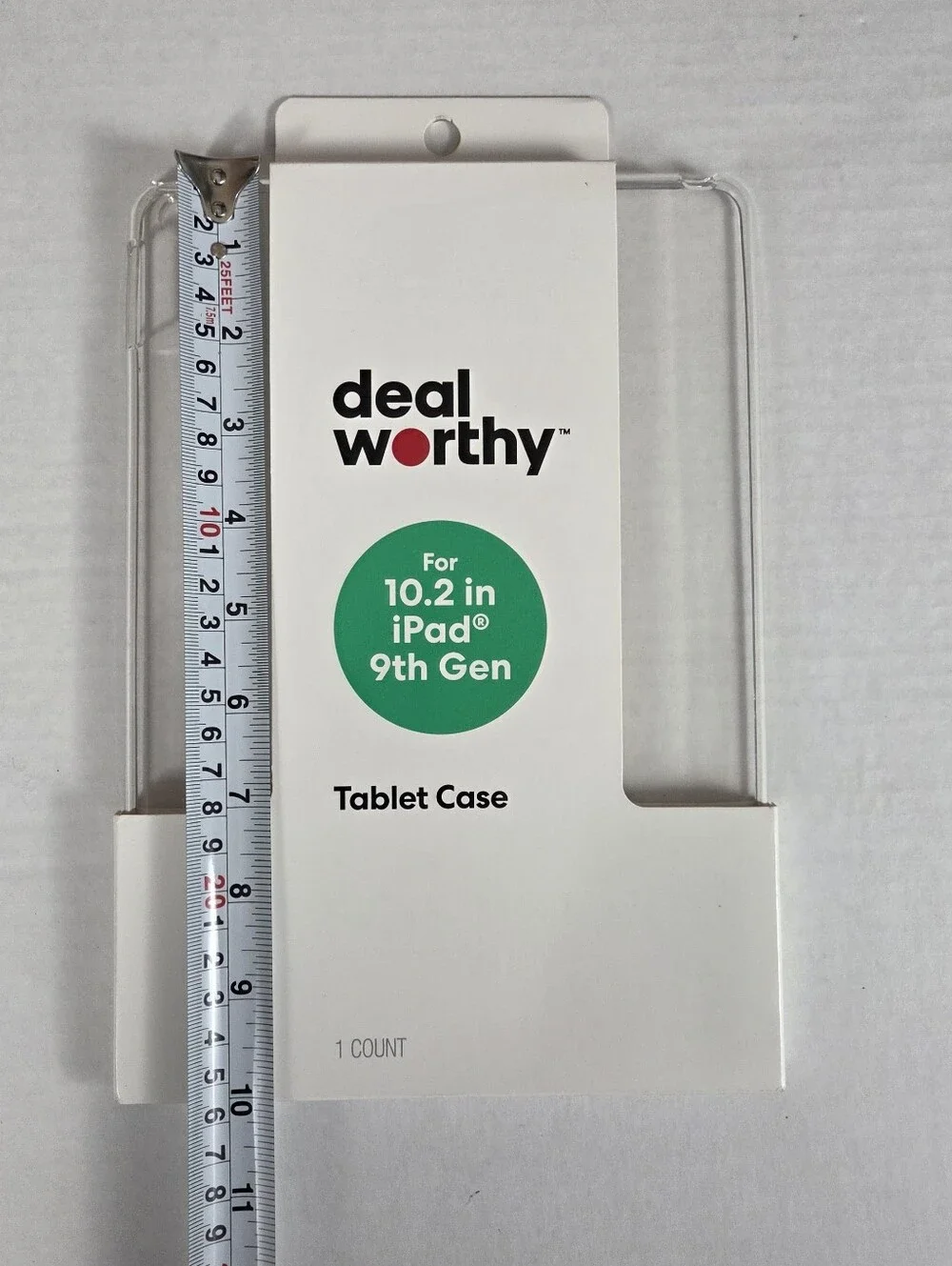 🔥4/$20 Deal Worthy iPad Tablet Case NEW -Clear -For 10.2 Inch iPad 9th Gen